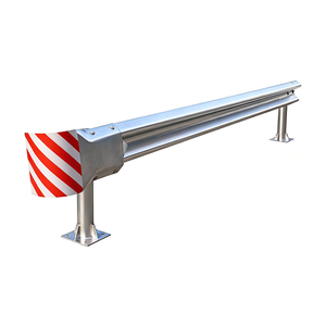 Guardrail Ondulato per Autostrade, Guardrail a Profilo W per Strade Rurali, Barriera Antiurto in Acciaio Zincato a Caldo - Product Image 6