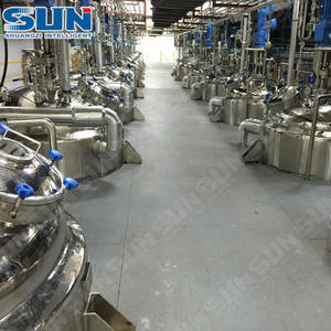 Reactor de Tanque de 5000L Controlado por PLC SIP y CIP para Hierbas Tradicionales Chinas con Control Automático - Product Image 1