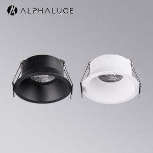 Miglior Prezzo Rotonda Fisso Gu10/Mr16 Modulo Ritaglio 75 Mm Alluminio Ha Condotto Il Downlight - Product Image 1
