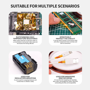 Cách nhiệt <span class=keywords><strong>polyimide</strong></span> phim băng dính <span class=keywords><strong>ESD</strong></span> năng lượng mặt trời di động phát hành <span class=keywords><strong>PCB</strong></span> 2-inch Chiều rộng antistat Pi <span class=keywords><strong>polyimide</strong></span> Băng - Product Image 6