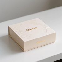 Produit électronique rigide personnalisé en vente chaude coffrets cadeaux couverture terrestre inserts en mousse emballage en carton gaufrage impression couvercle Base
