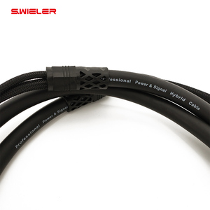 Câble combiné électronique Powercon <span class=keywords><strong>XLR</strong></span> de haute qualité 3x1,5 mm DMX PVC isolé en cuivre toronné, câble hybride combiné 1 m - Product Image 4