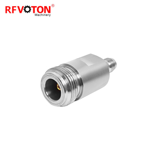 Directamente de fábrica de acero inoxidable de 2,4mm hembra Jack a N hembra Rf adaptador <span class=keywords><strong>MMW</strong></span> coaxial adaptadores - Product Image 4