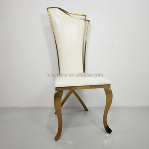 Silla <span class=keywords><strong>de</strong></span> Acero Inoxidable para Hotel, Venta al por Mayor <span class=keywords><strong>de</strong></span> Fábrica, Silla Blanca para Banquete <span class=keywords><strong>de</strong></span> Boda - Product Image 2