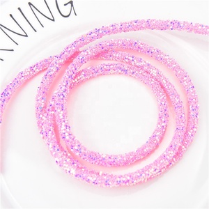 6 Mét Glitter Sequins Thạch Mềm Ống Dây Rope Chuỗi Cho DIY Quần Áo Giày Mũ Trang Sức Vòng Đeo Tay Trang Trí - Product Image 4