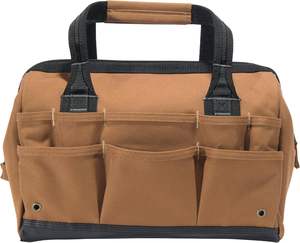 Sac de rangement professionnel robuste et étanche à 26 poches marron avec support OEM/ODM - Product Image 3