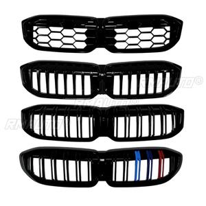 Grille de pare-chocs avant, grilles de course, kit carrosserie pour BMW Série 3 G20 G21 G28 LCI 2019-2022, accessoires auto - Product Image 5