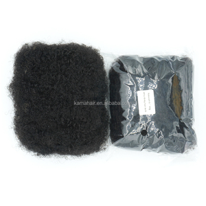 KAMA Estensioni di Capelli Umani Afro Kinky di Alta Qualità, 8 Pollici 30g, con Texture Ricci, Sbiancabili e Tingibili - Product Image 1