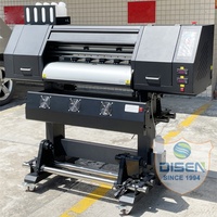 Imprimante de bannières de petit format Disen 70 cm à encre éco-solvant UV multicolore rouleau-à-rouleau - Machine d'impression automatique de bannières flexibles pour extérieur