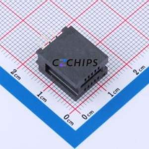 HED10LP03BK Gold Finger Connector Through hole Component (THT),P=1.27mm Connector EDGE SLOT 1.27mm 10P Through Hole - Product Image 1