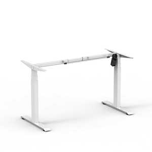 โต๊ะทำงานปรับระดับความสูงด้วยไฟฟ้า NATE มอเตอร์เดี่ยว โครงโลหะเคลือบสีฝุ่น โต๊ะคอมพิวเตอร์ - Product Image 3