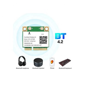 5 1200Mbps Blue-tooth 4.2 Demi Mini PCI-E Carte Wifi Sans Fil Intel 7265 802.11ac 2.4G <span class=keywords><strong>5Ghz</strong></span> Pour Ordinateur Portable Que 7260HMW MC-AC7265 - Product Image 1