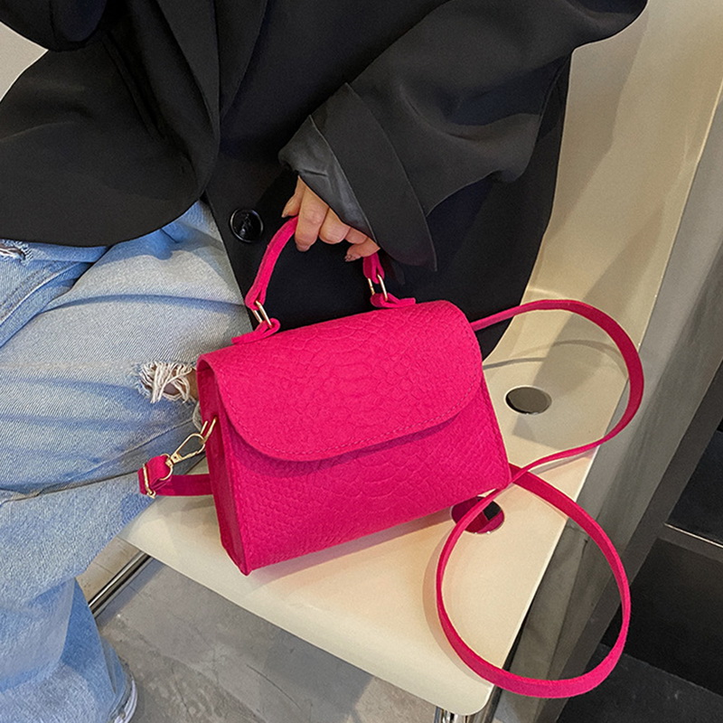HOT Pink Korean Bag Fashion 3pcs Pink Color Handbags Fashion