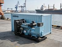 Générateur diesel conteneurisé 625 kVA 700 kVA 800 kVA pour ports et marine, résistant à la corrosion, pour l'alimentation des grues de navires de marchandises, à prix compétitif