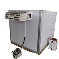 Contenedor Refrigerado Móvil de Alta Calidad de 1.8*1.2*1.2m, Caja Logística de Cadena de Frío con Compresor Bristol