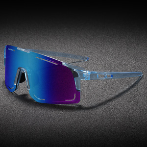 Lunettes de soleil sportives colorées, coupe-vent, demi-monture, pour le cyclisme, protection UV400, unisexe, pour activités de plein air - Product Image 3