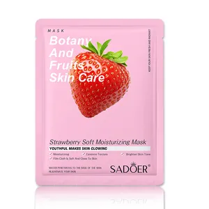Gratis Sample Private Label Cosmetische Sadoer Aloë Rose Plantenextract Hydraterende Gezichtsmasker
