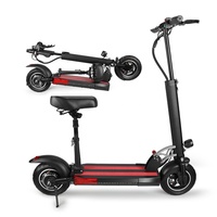 Eu Europa Europe Allemagne entrepôt 10 pouces deux roues pliable 350W double moteur scooter électrique
