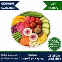 OEM Gedroogd Fruit Natuurlijk Knapperig Vriesgedroogd Fruit Zonder Suiker Vriesgedroogd Fruit in Bulk Gedroogd Fruit