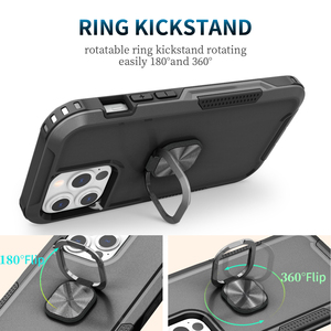 Alta calidad, venta al por mayor, <span class=keywords><strong>2022</strong></span>, última funda duradera para teléfono móvil a prueba de golpes con soporte de Anillo giratorio para iPhone 13 Max Pro Case - Product Image 5
