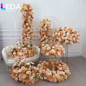 LEDA Ensemble de fleurs artificielles écologiques faites à la main de qualité supérieure pour les décors de mariage, les fêtes à thème et les événements - Product Image 1