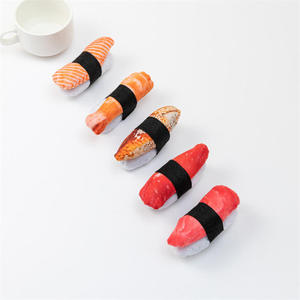 ของเล่นสัตว์เลี้ยงขายส่ง ของเล่นแมวแบบอินเตอร์แอคทีฟในร่ม ซาชิมิซูชิสำหรับแมว ตุ๊กตาขนนุ่มพร้อมแคทนิป - Product Image 2