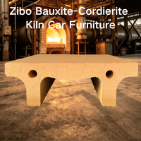 Brique de support pour four céramique Tynason Premium en Cordierite de Bauxite, excellente résistance aux chocs thermiques