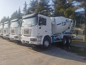 Shacman 6x4 10 m3 EURO 2 betoniera camion F2000 F3000 piccola betoniera camion per la vendita - Product Image 4