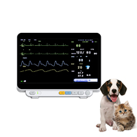 Fabricant vente en gros machine de moniteur patient multiparamètre pour chiens moniteur de signes vitaux animaux vétérinaires réutilisable