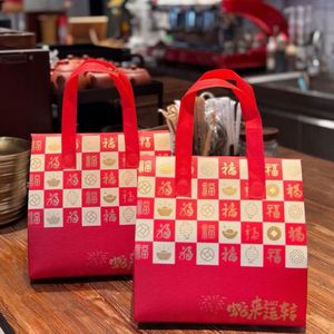 Wholesale Leopard Cartoon Non-Woven Thermal Insulated Cooler Bag Custom Printing Waterproof Foldable Multi-Capacity Lightweight - Product Image 1