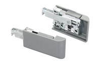 Support de suspension dissimulé en alliage robuste 80 kg 11*(12-22)MM Blanc Gris Quincaillerie industrielle pour meubles