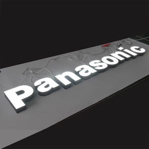 Enseignes lumineuses 3D personnalisées à lettres en relief, éclairées par l'avant, pour la publicité, les bureaux, les parcs, les écoles, les taxis, les voitures, les centres commerciaux, les entreprises, les chaînes - Product Image 2