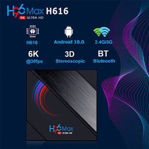 H616 2.4G 5G Wifi Set Top Box <span class=keywords><strong>internet</strong></span> <span class=keywords><strong>Android</strong></span> 10 TV Receiver Máy nghe nhạc Set-Top Box Mini <span class=keywords><strong>HD</strong></span> Thông Minh TV Box - Product Image 3