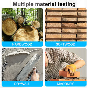 Medidor De Umidade Não-Invasivo Testador De Umidade De Madeira Higrômetro Detector De Umidade De Madeira De Madeira Digital Densidade Medidor De LCD - Product Image 4