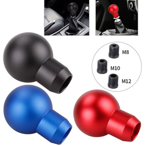 Pommeau de levier de vitesse en alliage d'aluminium, noir, rouge, bleu, universel, pour voiture, transmission manuelle, SFN116 - Product Image 3