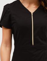 Tunique à taille froncée, offre spéciale, uniforme de spa thaïlandais, haut de salon