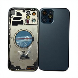 เคสเปลี่ยนทดแทนสำหรับ iPhone 13 <span class=keywords><strong>pro</strong></span> 13 <span class=keywords><strong>pro</strong></span> <span class=keywords><strong>max</strong></span> 14pro ฝาหลังกระจกพร้อมช่องใส่ซิมการ์ดและปุ่มปรับระดับเสียง - Product Image 1
