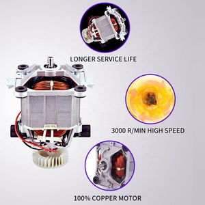 Licuadora Comercial de 2.5L, Extractor de Frutas Manual, Licuadora Automática de Alta Capacidad, Licuadora de Acero Inoxidable - Product Image 4