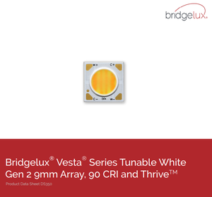 Puce LED COB haute puissance Bridgelux BXRV-TR-2765S-10A0-B-23 2700k 6500k CCT 8.7W Ra80 145 Lm/W Angle de vision de 120° - Product Image 2