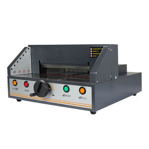 Taglierina Elettrica da Tavolo Formato A4 per Uso Intensivo, Ideale per Tagliare Spesse Strati di Documenti, <span class=keywords><strong>Libri</strong></span> di Testo e Materiale da Ufficio - Product Image 5