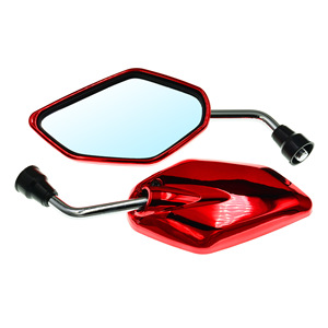 Accessoires pour scooter, rétroviseur de moto, miroir réfléchissant chromé, accessoires de moto - Product Image 5
