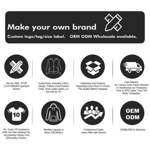 Custom Regular Fit 100% Cotton Tracksuit <b>Men</b> Streetwear Woven Baggy Quarter Zip <b>Hoodie</b> Sweatpants Sets ODM - Product Image 5