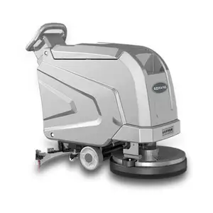 Commercial Compact Battery Powered Self-propelled Auto Scrubber Floor Cleaning Machine