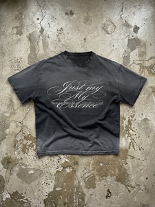 T-shirt personnalisé en coton 300 GSM, coupe oversize, col rond, imprimé graphique, t-shirt lourd à manches courtes, streetwear, effet vieilli, pour homme - Product Image 1