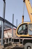 Poulailler mobile préfabriqué en structure acier XYSS avec support technique en ligne, fabriqué en Chine
