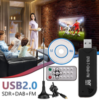Bâton récepteur TV numérique USB 2.0 DVB-T2 /T/C avec fonction DAB + FM et PVR