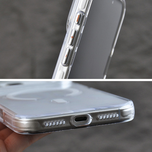 Chất lượng cao không bao giờ vàng UV sơ<span class=keywords><strong>n</strong></span> trong suốt tinh khiết PC mạnh mẽ N52 chống sốc từ trường hợp điệ<span class=keywords><strong>n</strong></span> thoại cho Iphone 17 Pro Max - Product Image 5