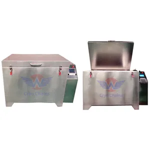 Congelador de nitrogênio líquido criogênico para equipamentos de tratamento de série pequena -196 graus para ferramentas de medição