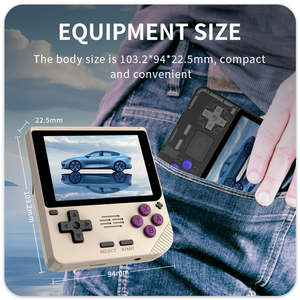 Console de jeu portable de style classique avec mémoire de <span class=keywords><strong>64</strong></span> Go, Wi-Fi intégré et batterie - Product Image 3