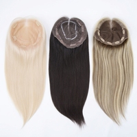 Prêt à expédier : Perruques miniatures en cheveux naturels, entièrement en dentelle, pour femmes, vente en gros européenne, fournisseurs de cheveux vierges, lisses 8x8